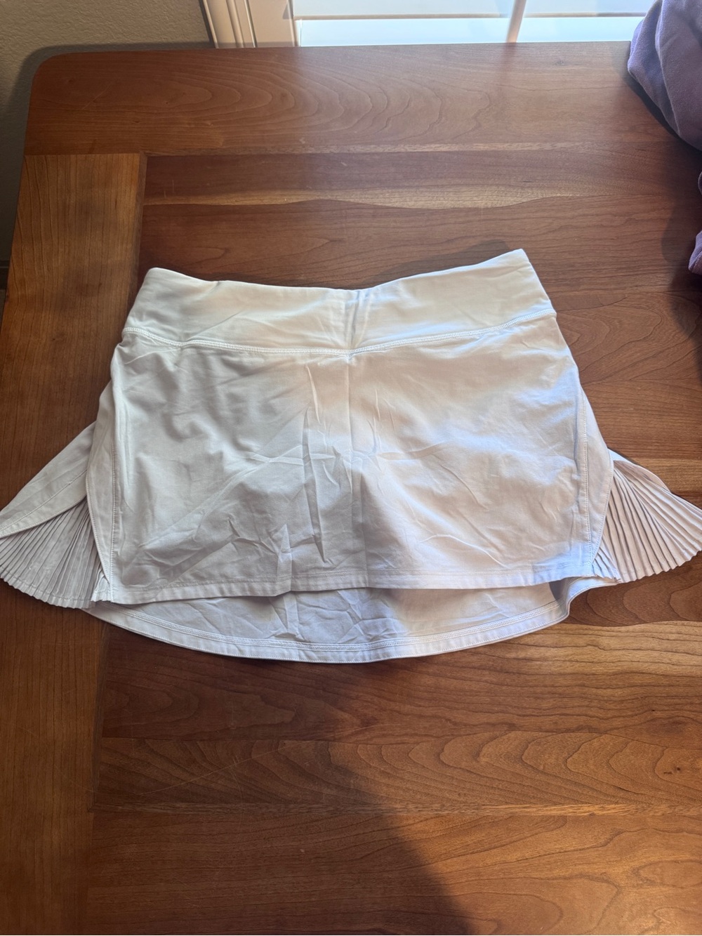 Vintage Lululemon White Tennis Skirt